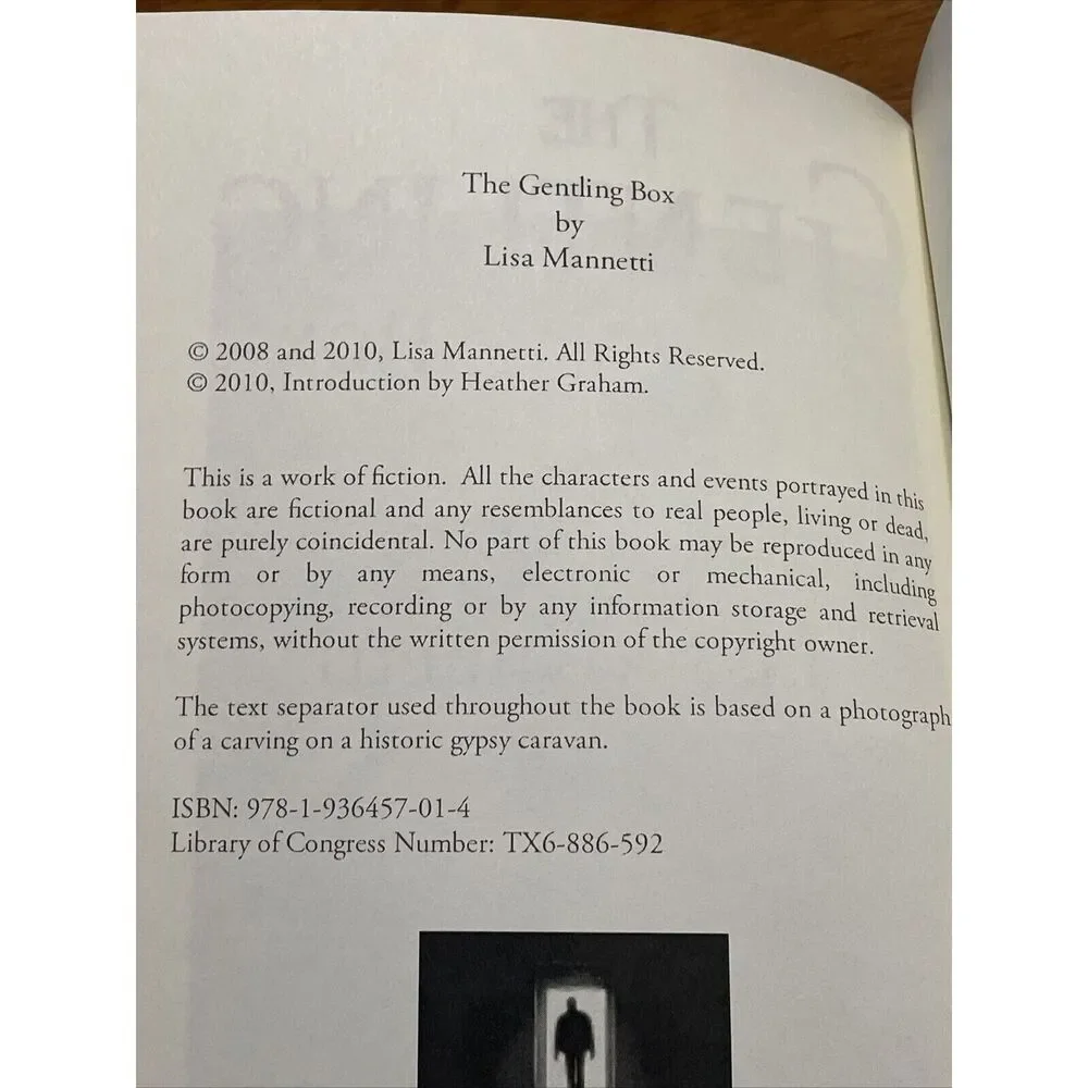 The Gentling Box Mannetti, Lisa Paperback Bram Stoker Award